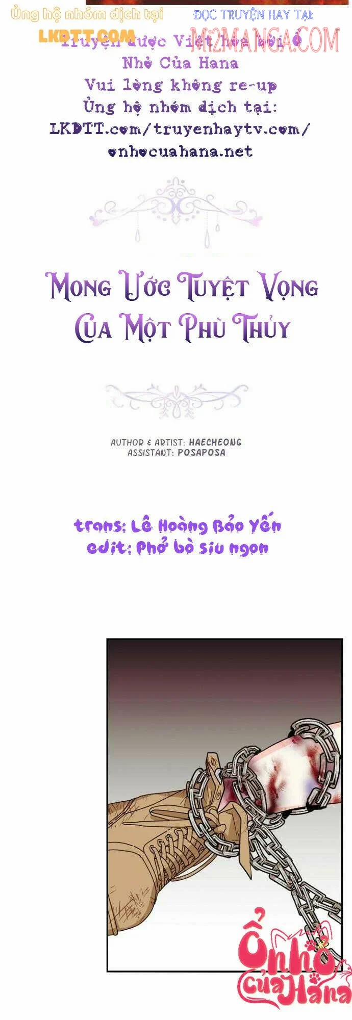 Mong Ước Tuyệt Vọng Của Một Phù Thủy 50 trang 5