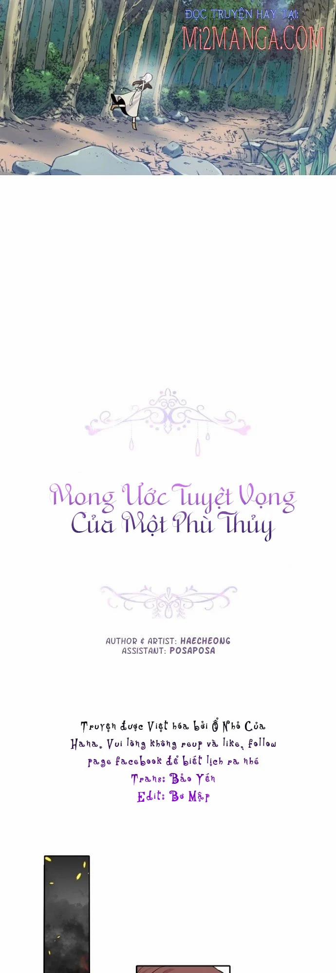 Mong Ước Tuyệt Vọng Của Một Phù Thủy 51 trang 2