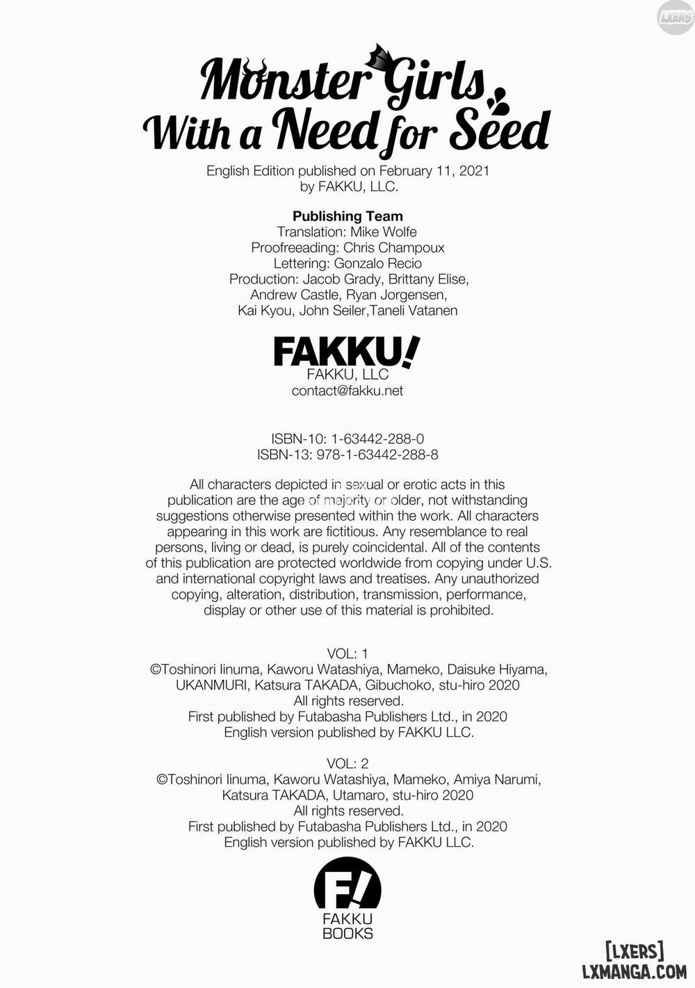 Monster Girls with a Need for Seed 12 END trang 43