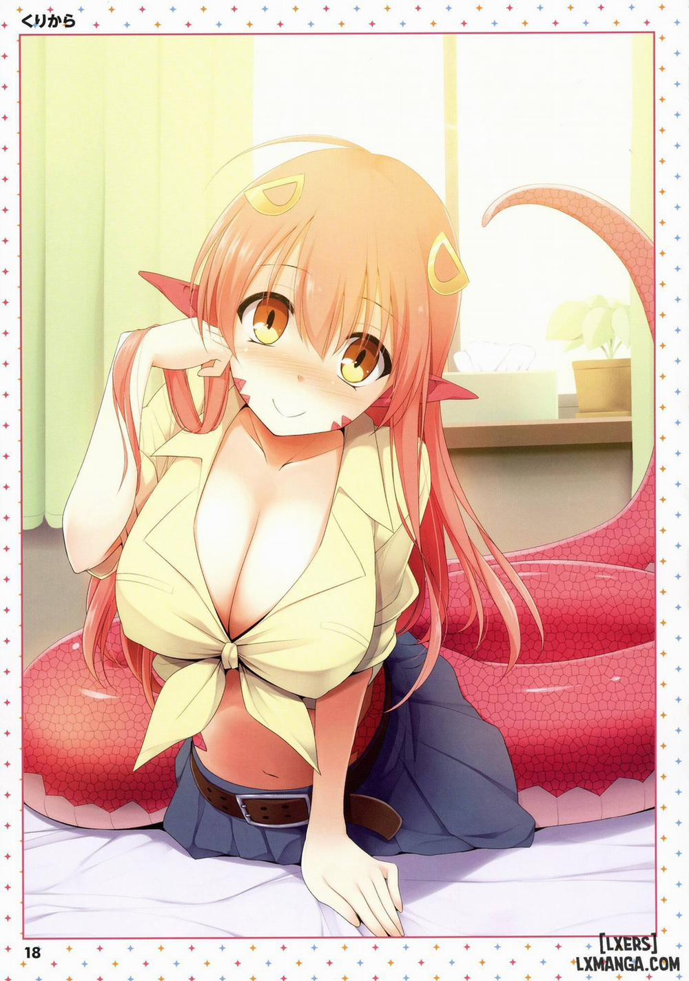 Monster Musume no Iru Nichijou - ANOTHER CREATOR VISUAL FAN BOOK Oneshot trang 17