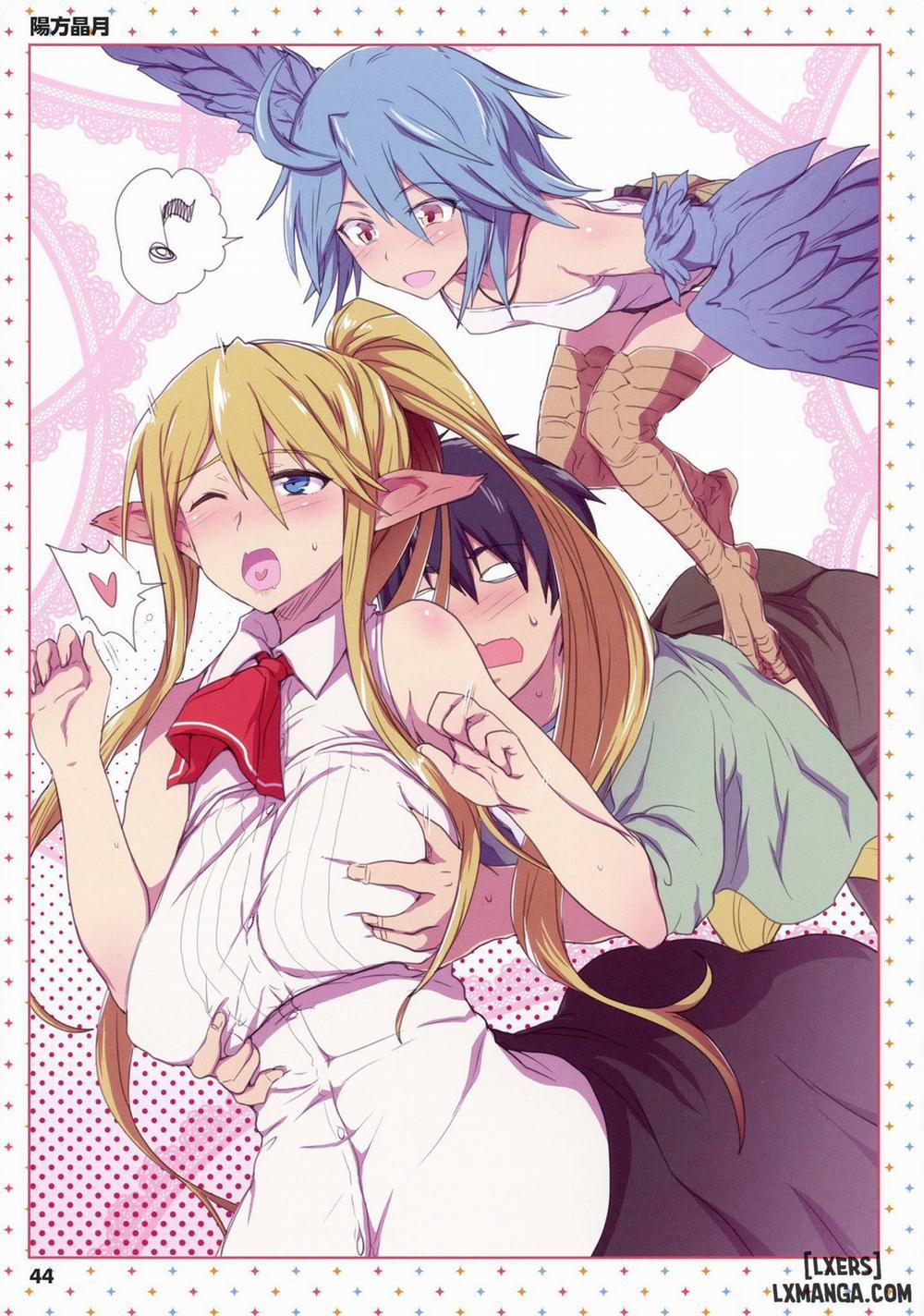Monster Musume no Iru Nichijou - ANOTHER CREATOR VISUAL FAN BOOK Oneshot trang 43