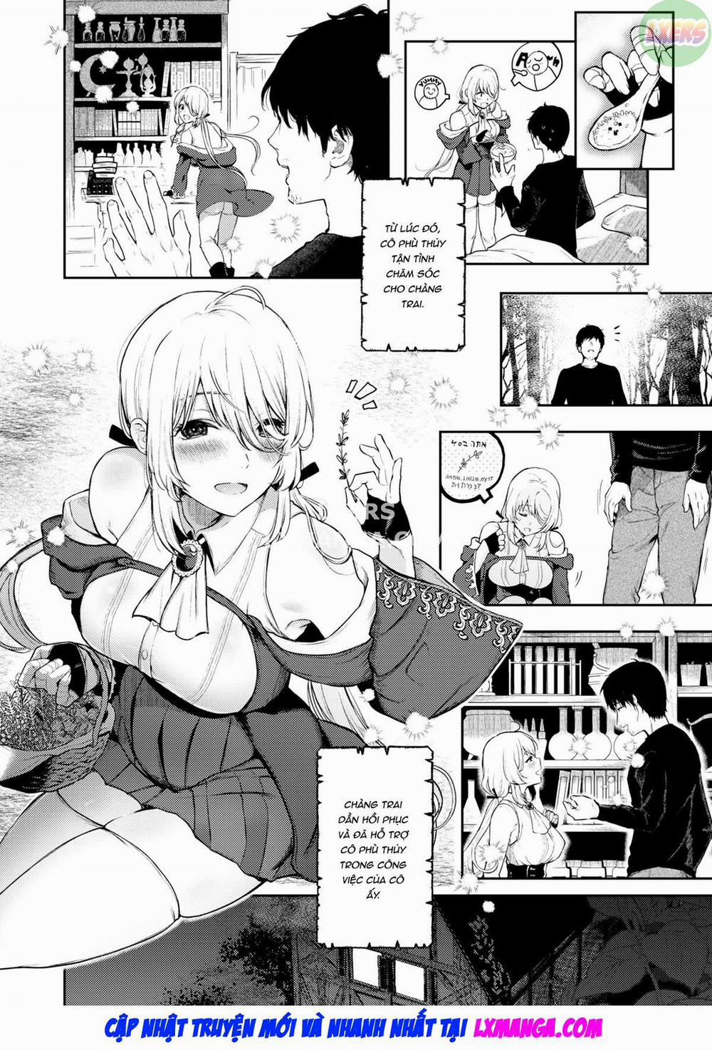 Mori no Majo to Ikidaore no Oji-san Oneshot trang 4