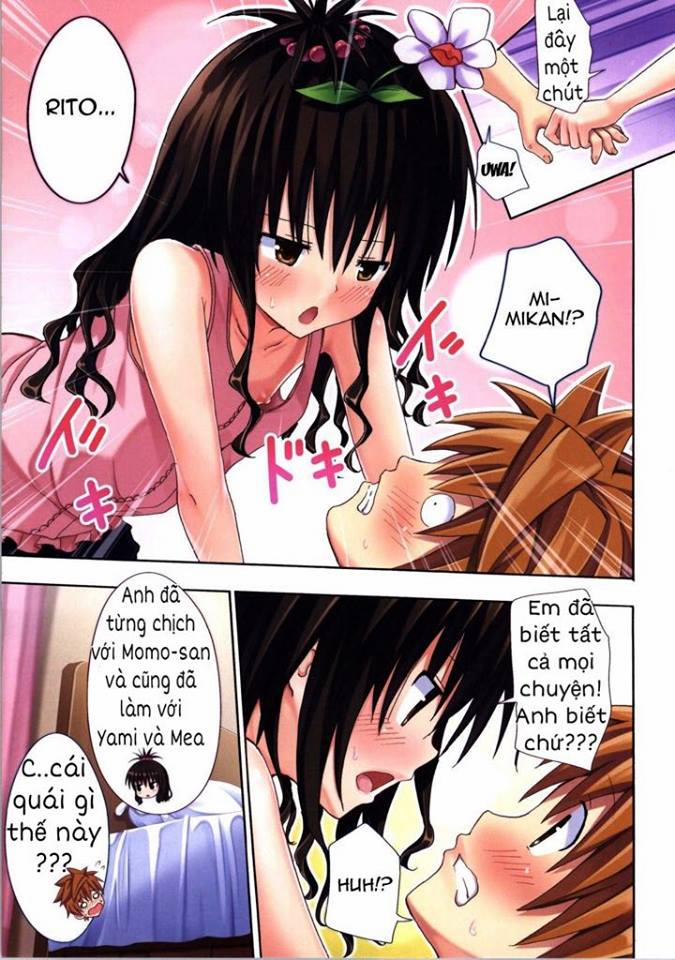 Moshi Rito Darkness 4 (To LOVE-Ru Darkness) Oneshot [Full Color] trang 8