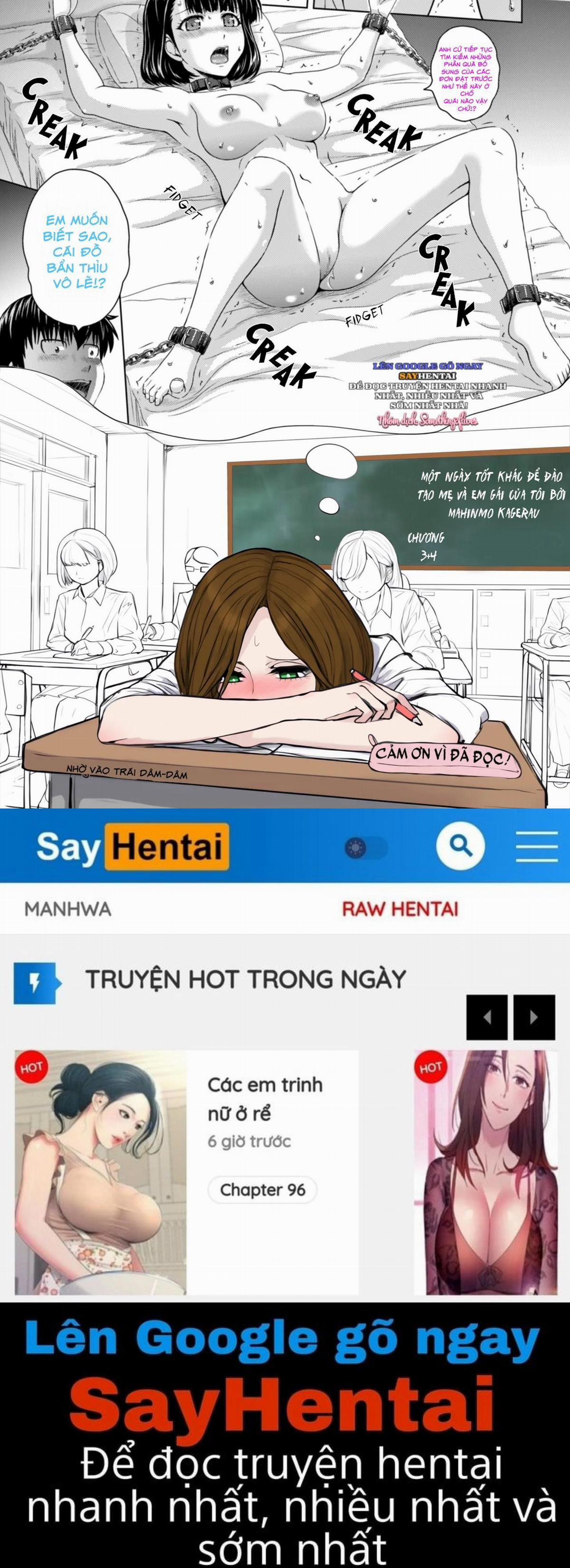 Một ngày tốt khác để đào tạo mẹ và em gái của tôi Chương 3-4 2-end trang 20