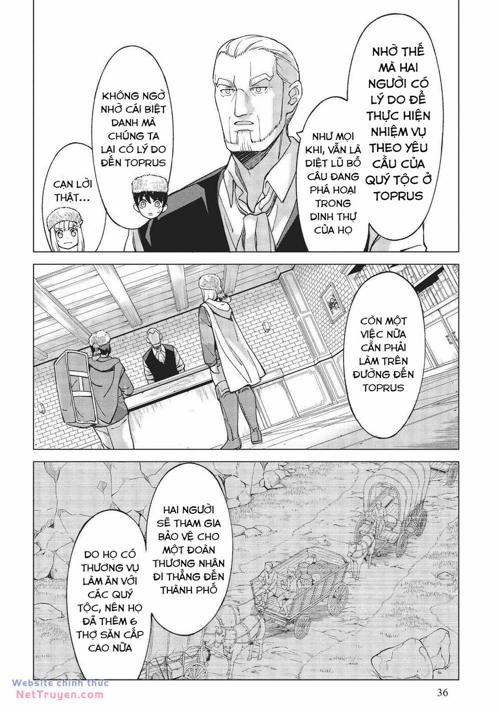 Một Thợ Săn Nhanh Nhẹn Ở Hokkaido Bị Ném Vào Một Thế Giới Khác 9 trang 35