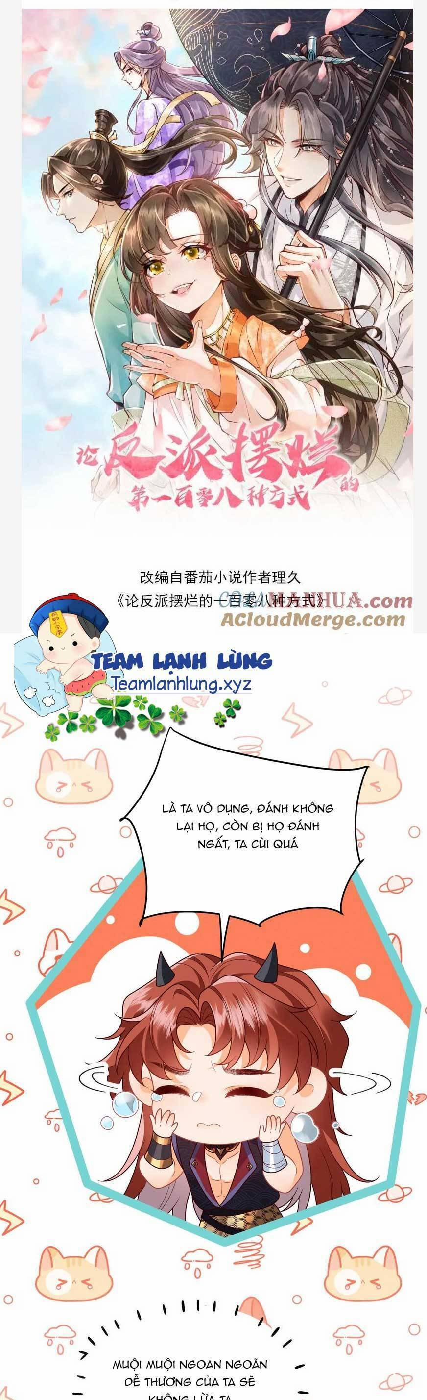 Một Trăm Lẻ Tám Cách Bày Trò Của Nhân Vật Phản Diện 159 trang 3