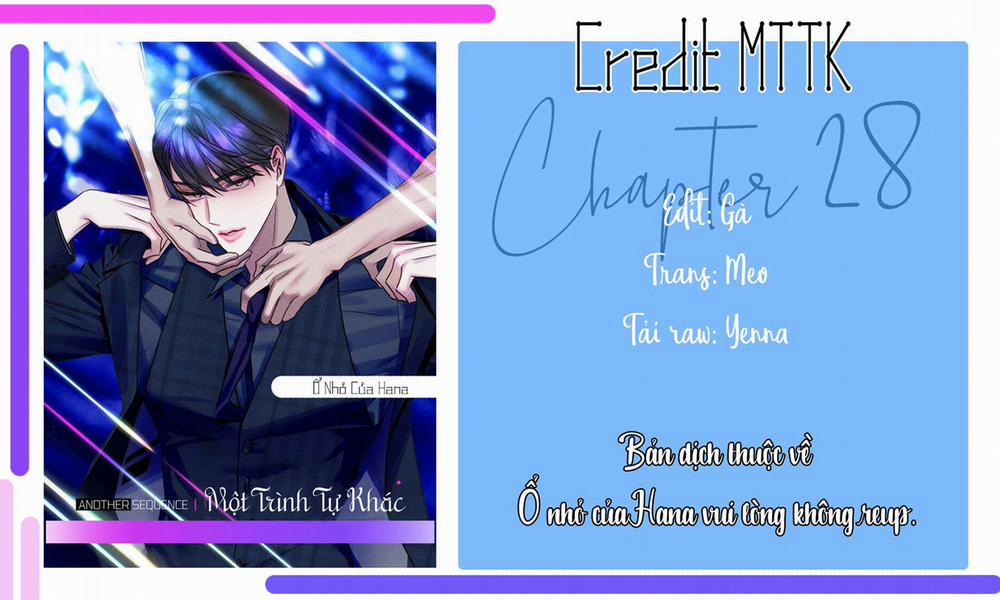 Một Trình Tự Khác Season 2 28 trang 0
