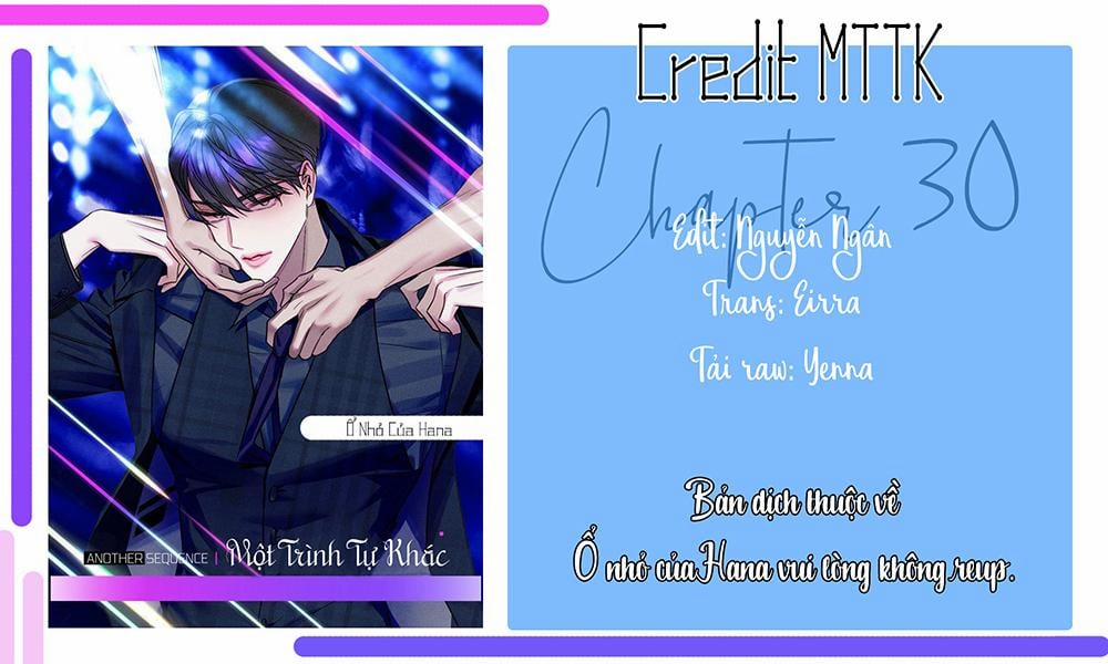 Một Trình Tự Khác Season 2 30 trang 0