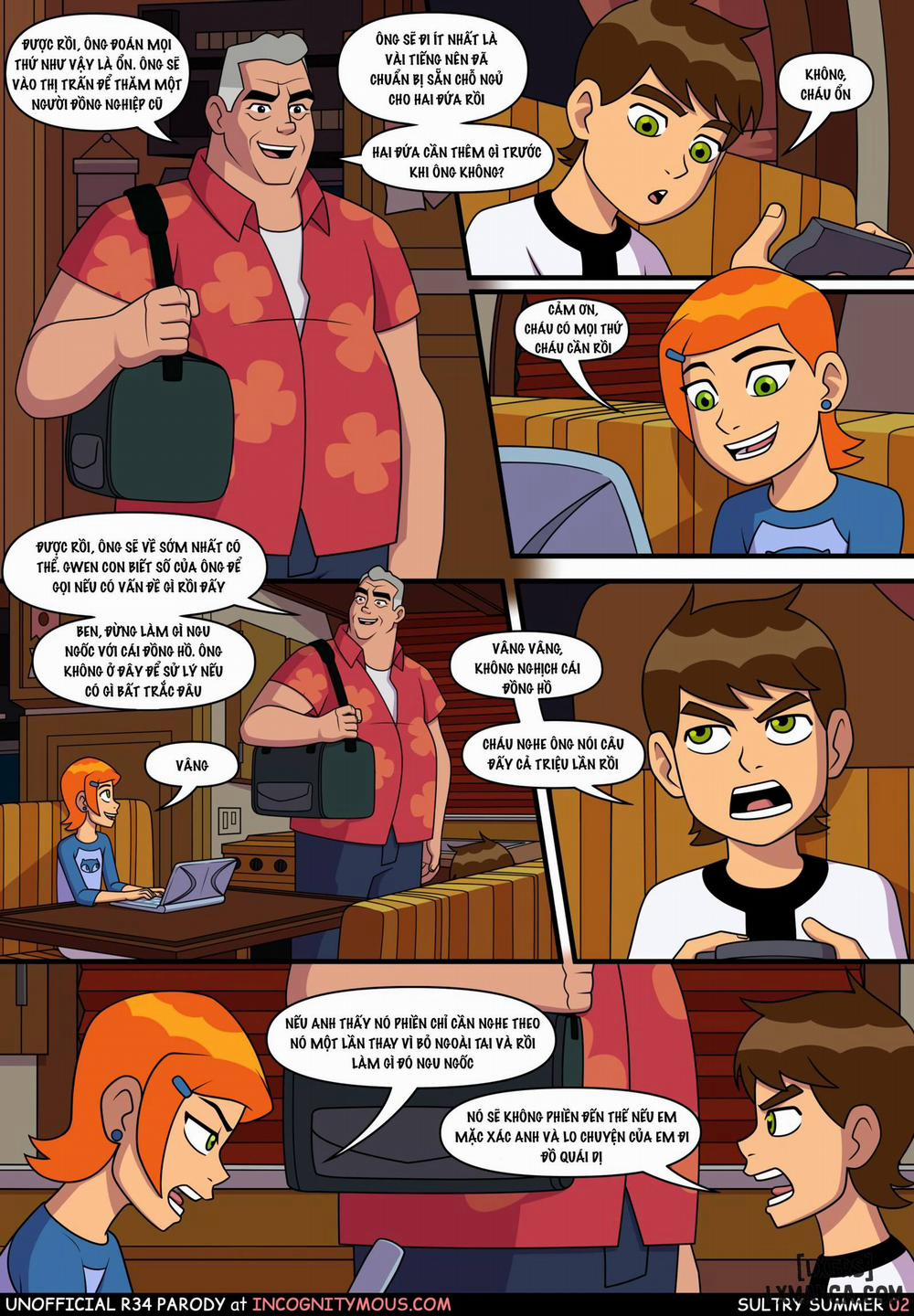 Mùa Hè Oi Bức (Ben10) 0.1 trang 2