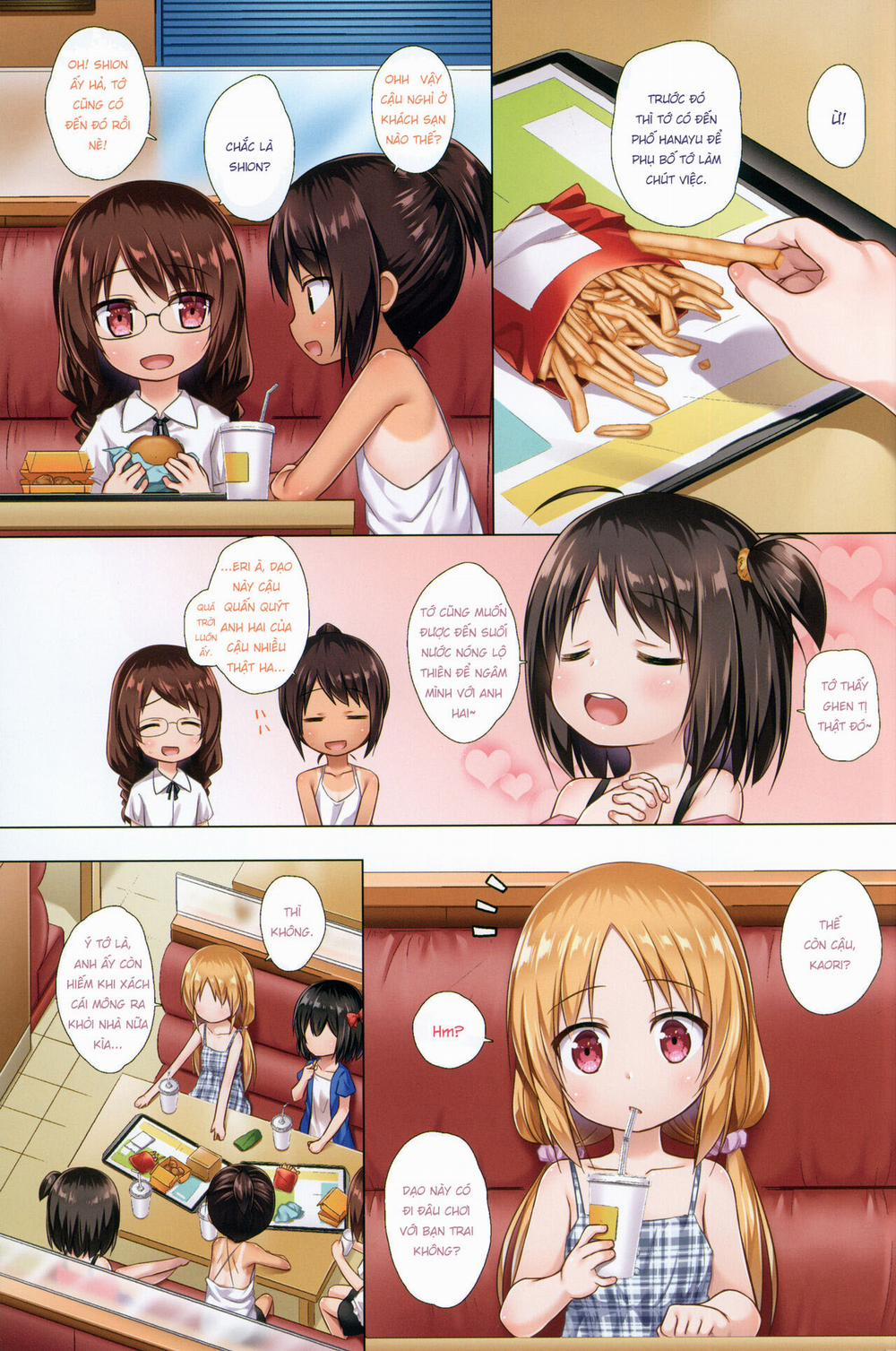 mùi hương của sữa Oneshot trang 4