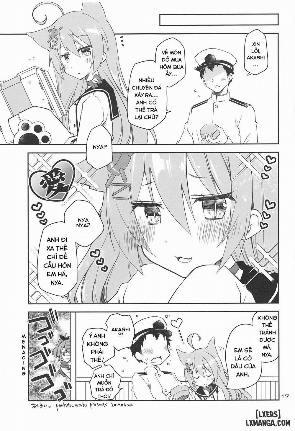 Mukakin Shikikan wa Javelin ni Eien no Ai o Chikau Oneshot trang 16