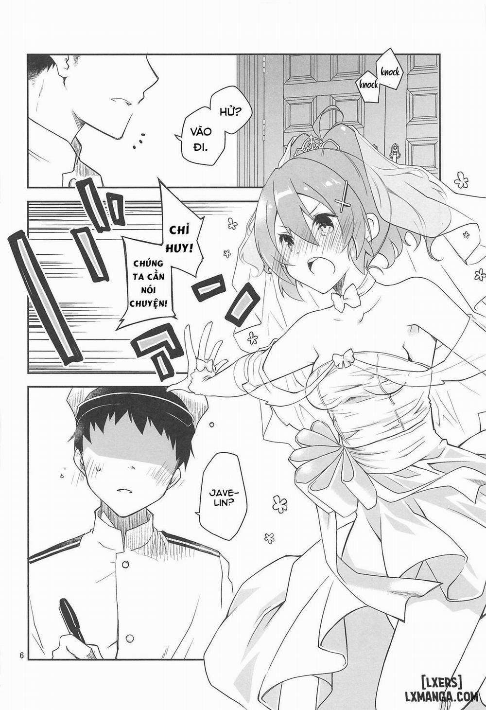 Mukakin Shikikan wa Javelin ni Eien no Ai o Chikau Oneshot trang 5