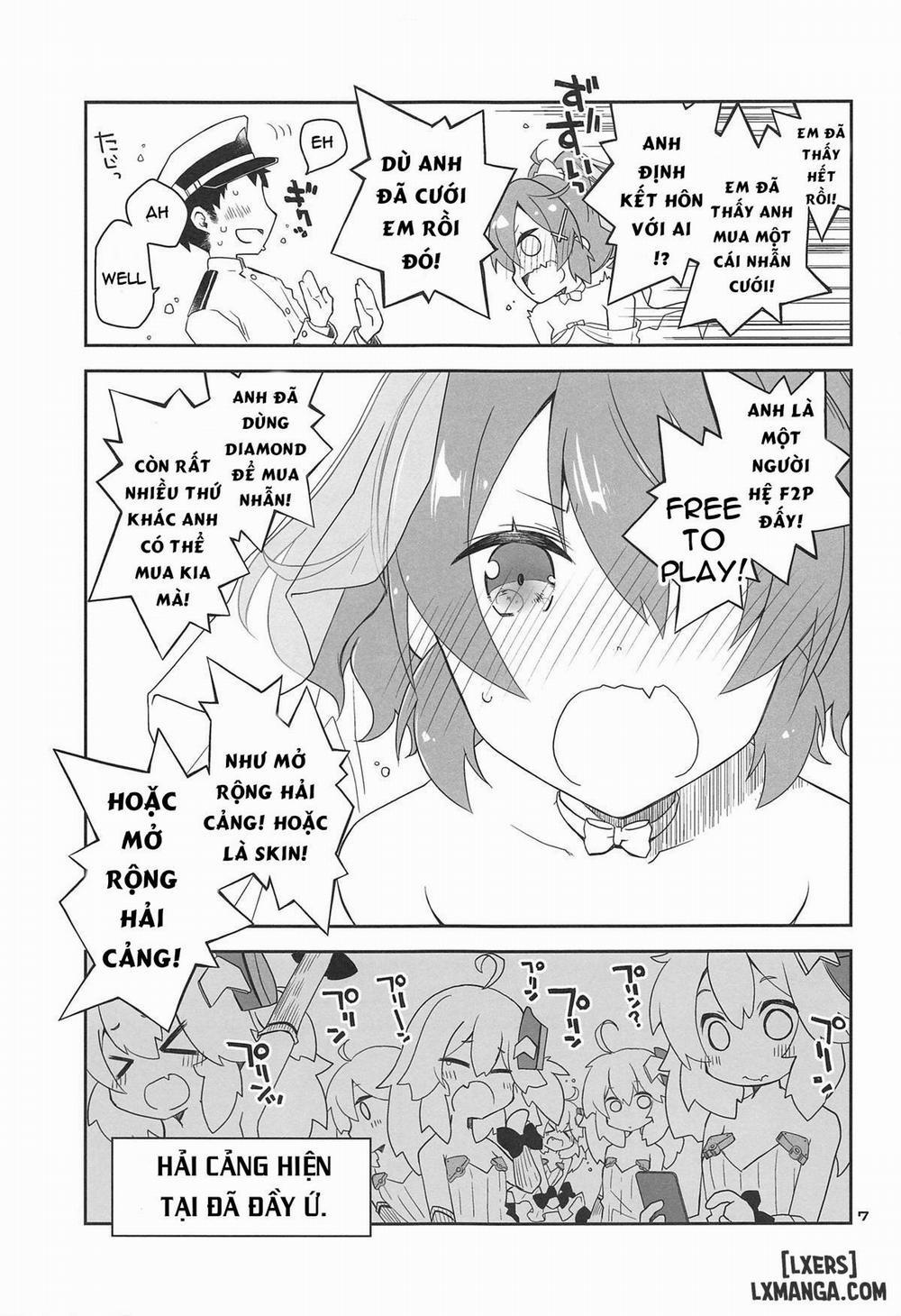 Mukakin Shikikan wa Javelin ni Eien no Ai o Chikau Oneshot trang 6