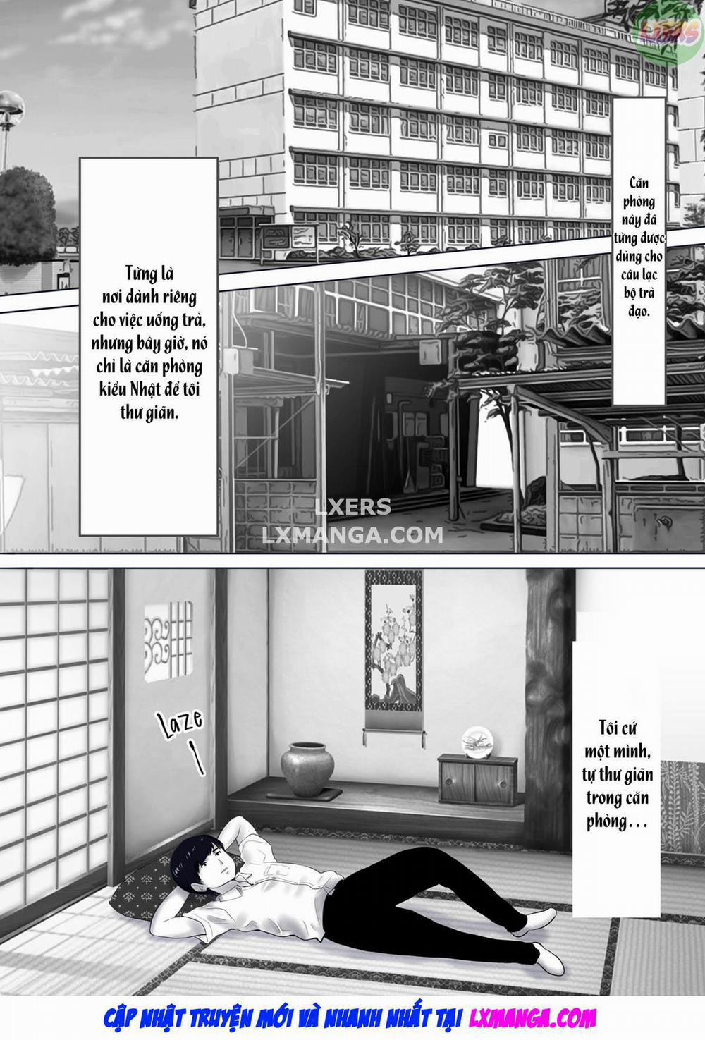 Mukuchi na Jitome Gal to Futarikiri no Bushitsu de Bunkabu Nanoni Asedaku Nakadashi Sex na Houkago Oneshot trang 3