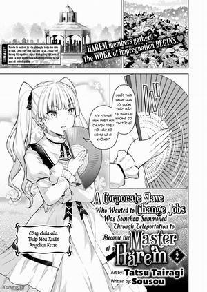 Đọc truyện tranh Muốn đổi công việc, tôi vô tình bị triệu hồi sang thế giới khác để làm chủ dàn Harem