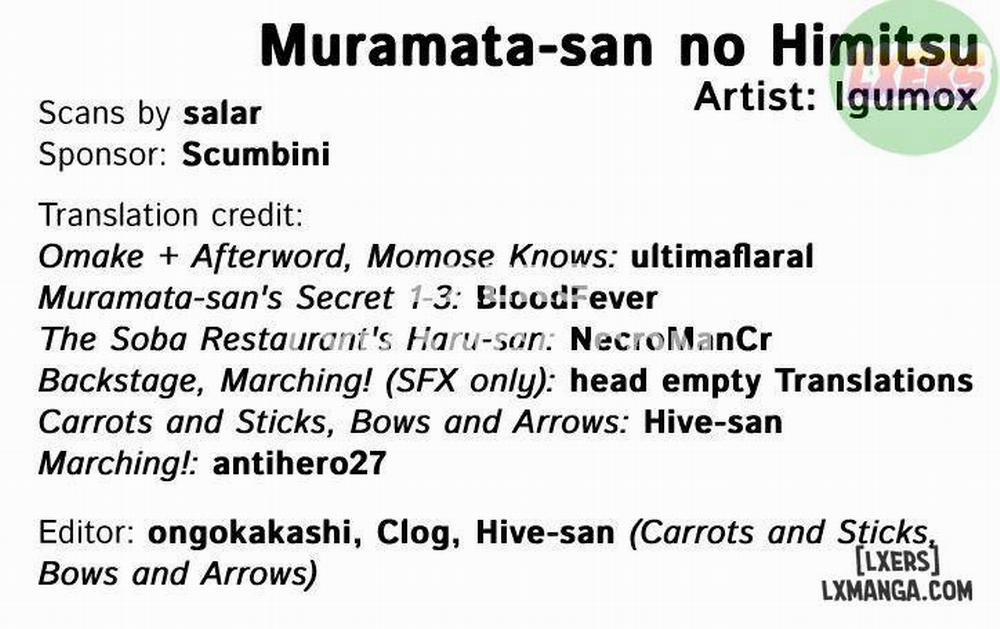 Muramata-san's Secret 8 END trang 31