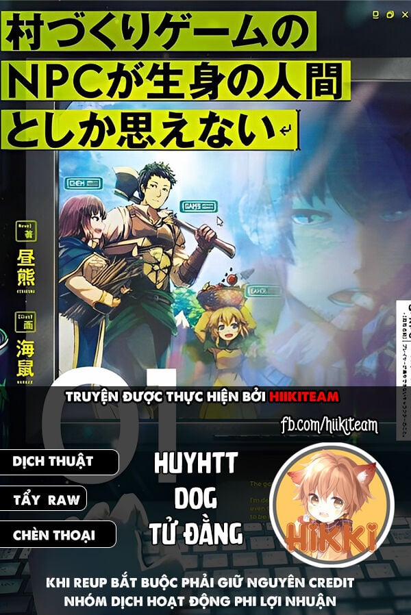 Murazukuri Game no NPC ga Namami no Ningen to Shika Omoe Nai 55 trang 0