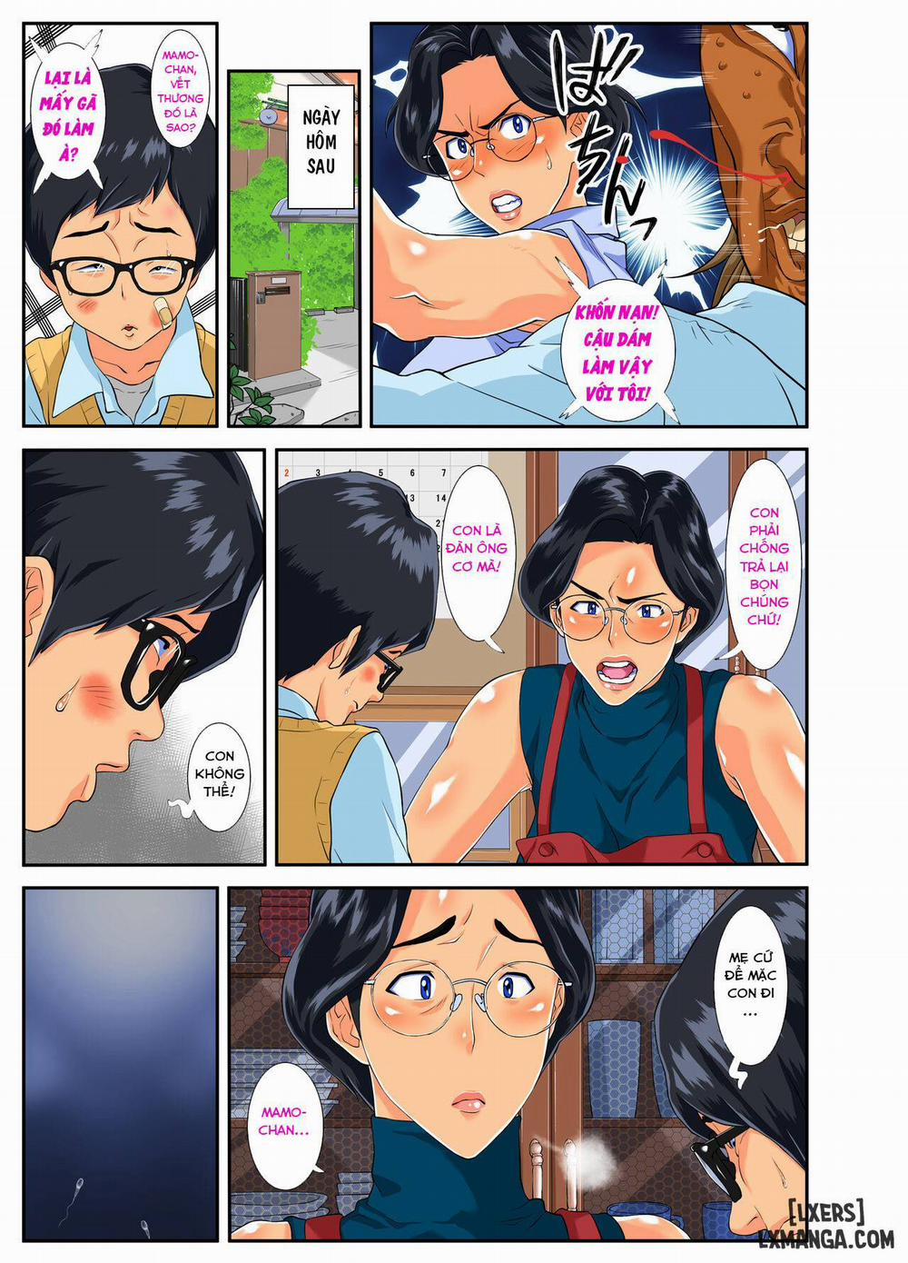 Musuko no Migawari ni Ijimekko ni Karada o Sashidasu Kimajime de Okatai Bakunyuu Mama! 1 trang 2