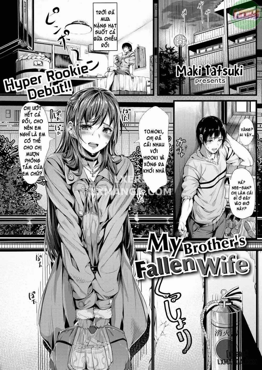 My Brother’s Fallen Wife Oneshot trang 0