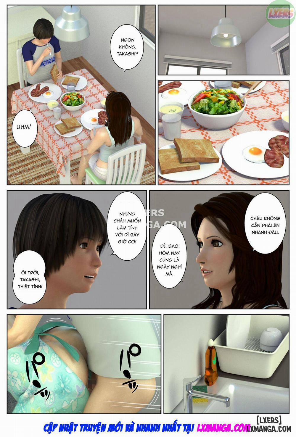 My Ejaculating Lifestyle With My Aunt 2 END trang 8