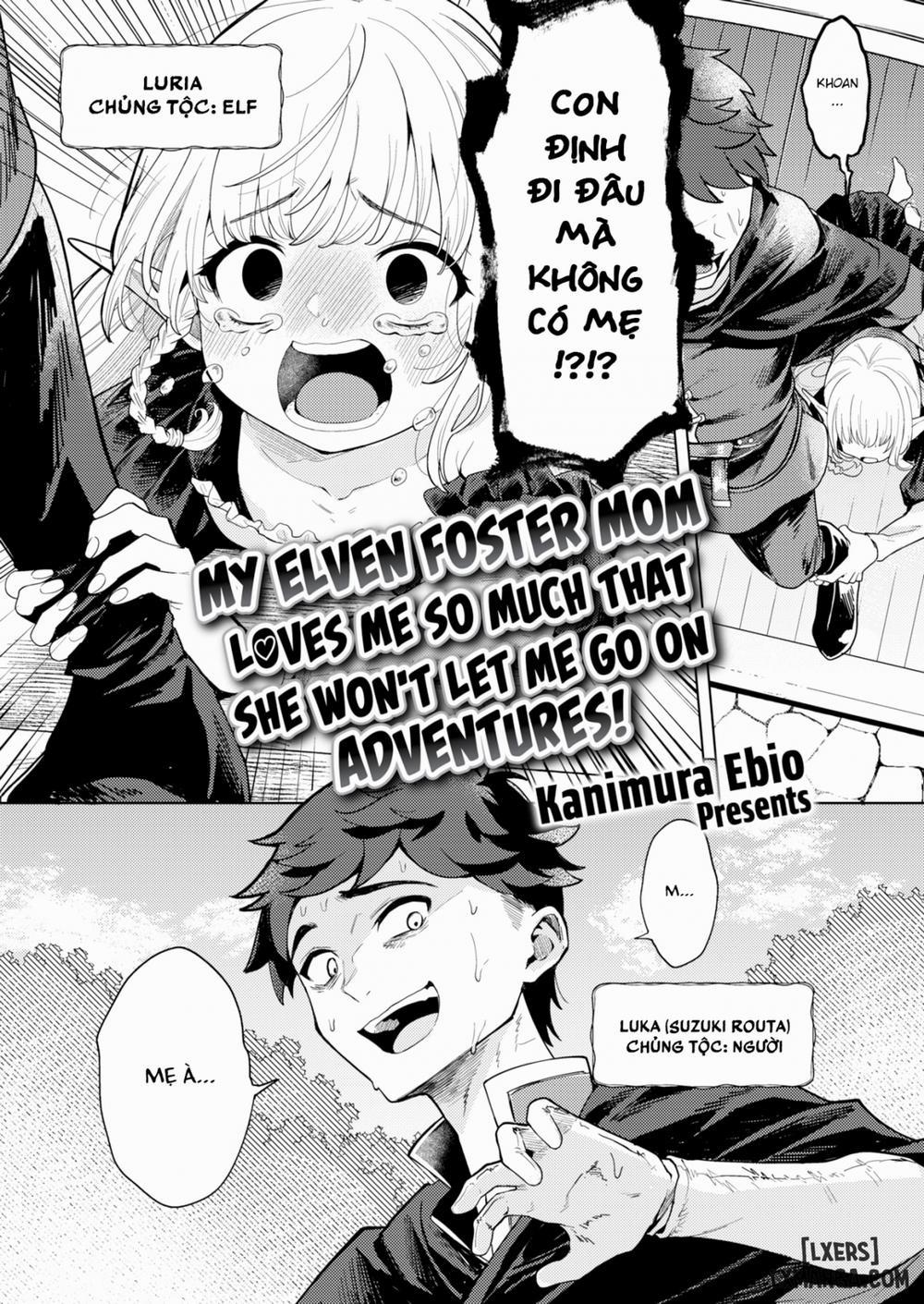 My Elven Foster Mom Loves Me So Much That She Won't Let Me Go on Adventures Oneshot trang 1