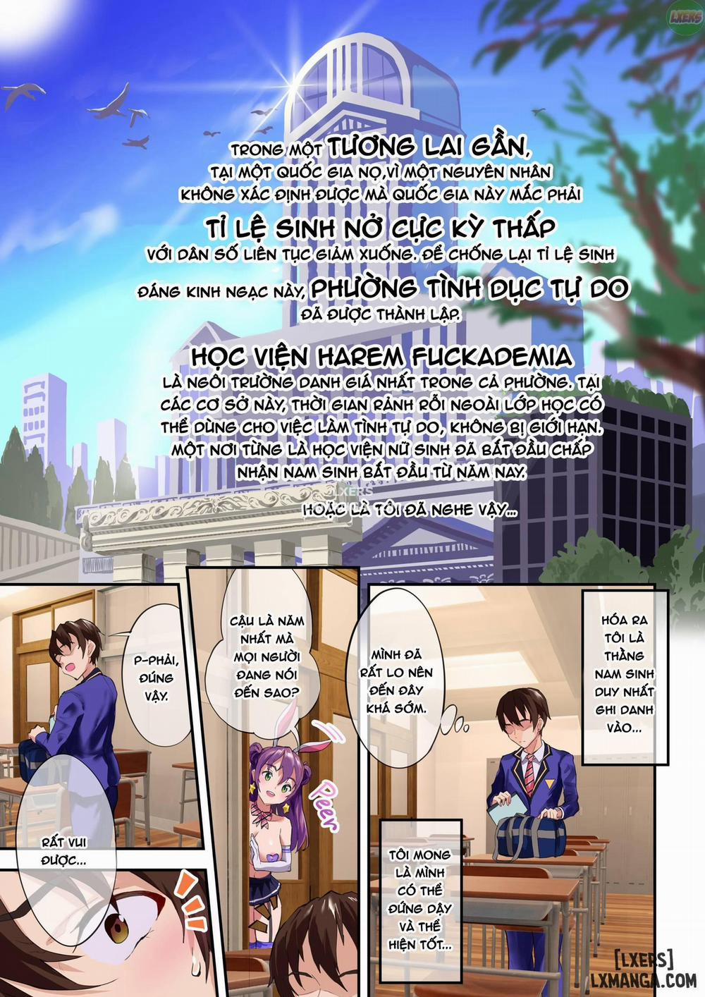 My Harem Fuckademia Oneshot trang 1