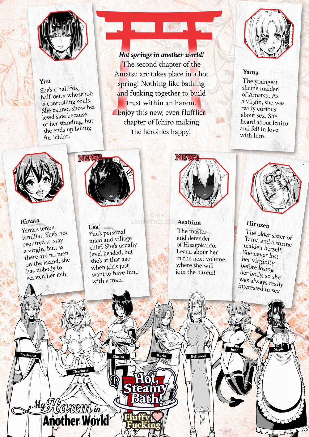 My Harem in Another World Collection 6 0 Hot, Steamy Bath! Fluffy ❤️ Fucking trang 55