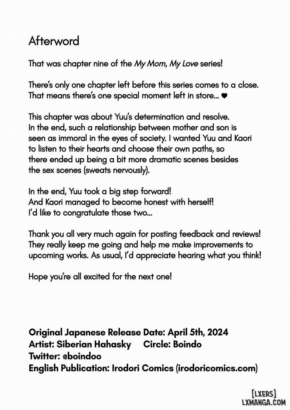 My Mom, My Love 9 - END trang 73