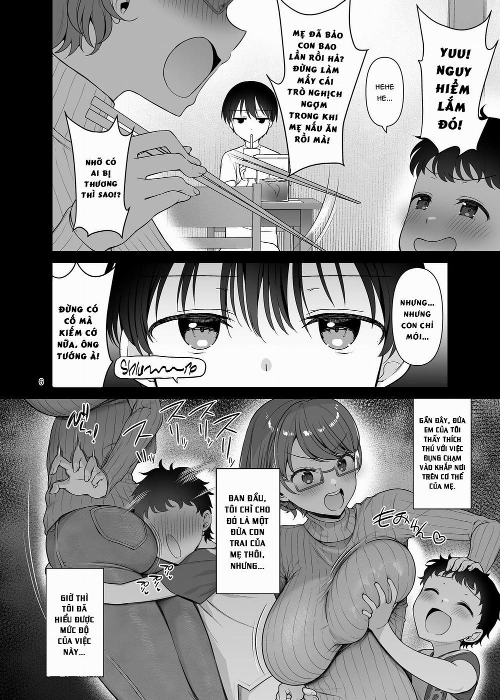 My Mom Turns Into a Slut for My Little Brother, and Him Alone Oneshot_1 trang 5