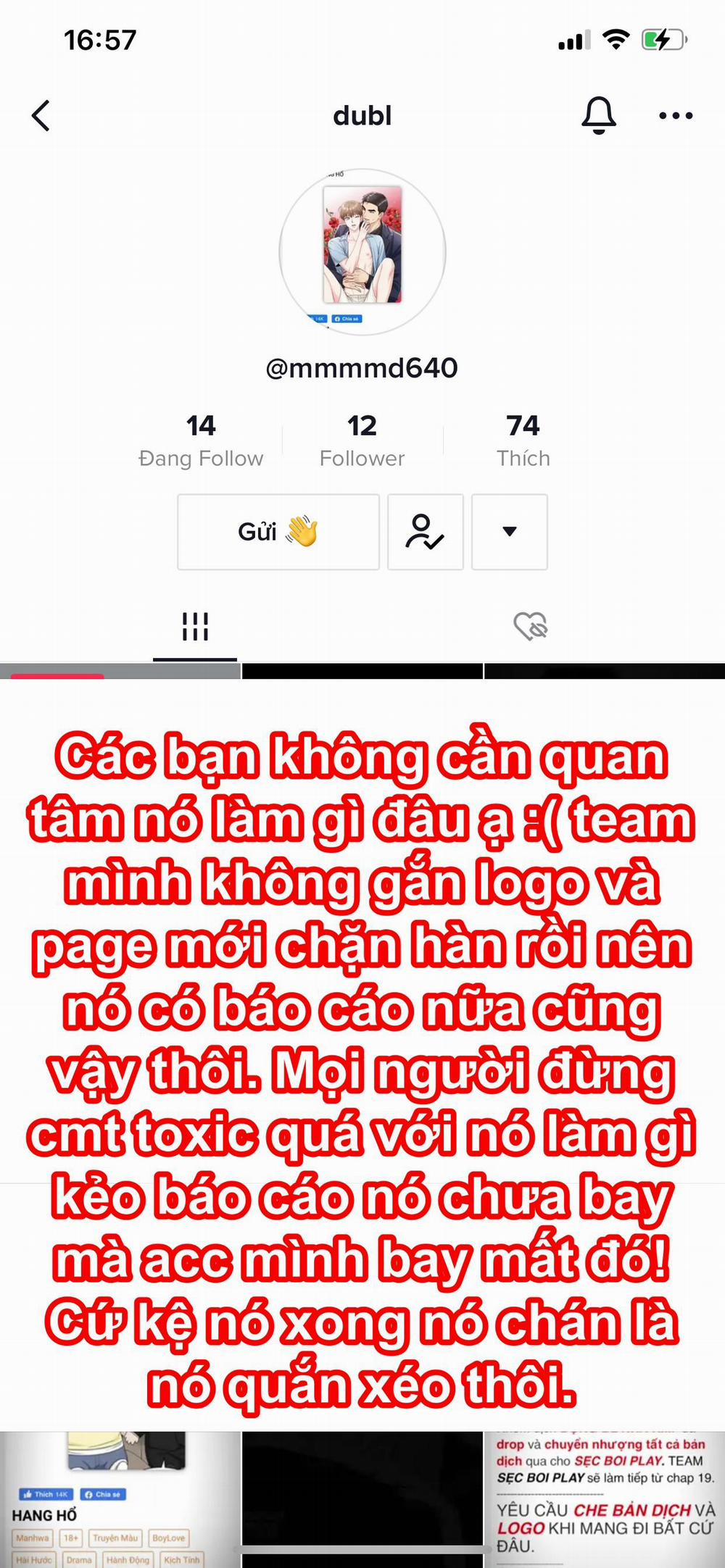 MỸ NHÂN NGƯ 9.1 Thông báo trang 1