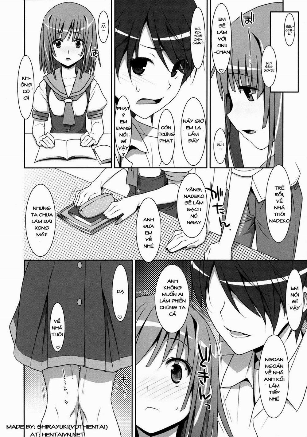 Nadeko Silent (Bakemonogatari) Oneshot trang 20