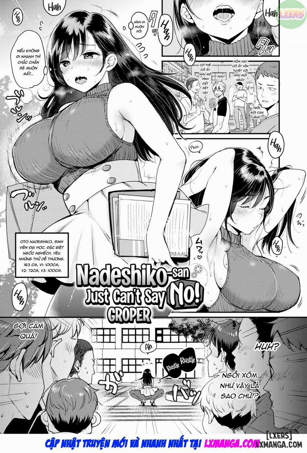 Nadeshiko-san Just Can't Say No! ~Groper Oneshot trang 3