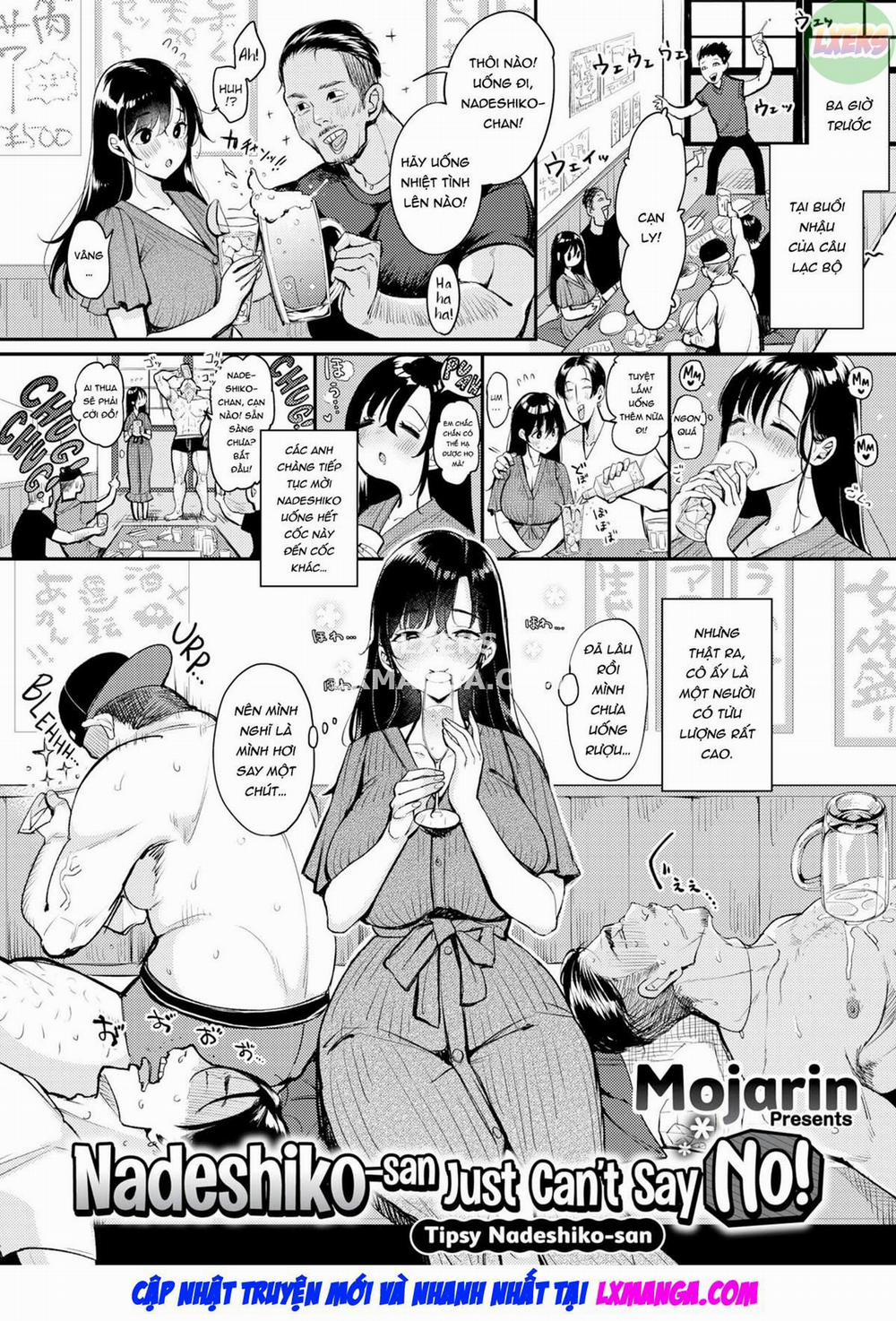 Nadeshiko-san wa NO!tte Ienai Horo Yoi Nadeshiko-San Hen Oneshot trang 2