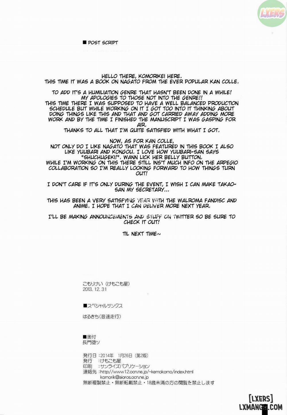 Nagato Otsu Oneshot trang 23