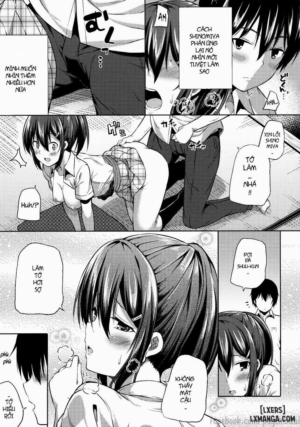 Naisho na Shinomiya-san Oneshot trang 17