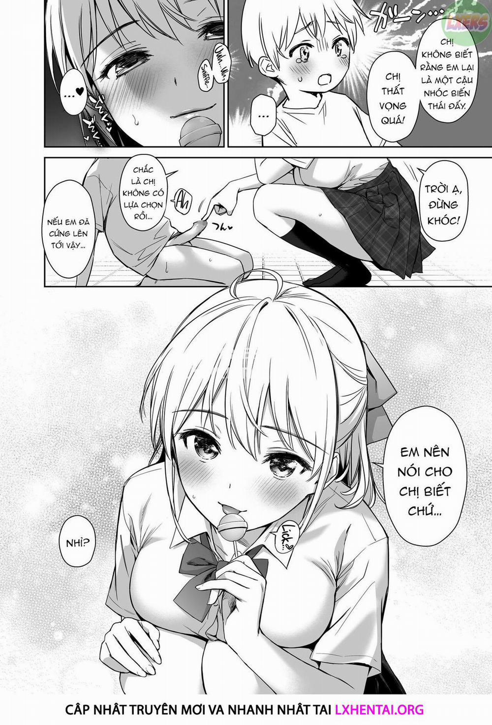 Naisho No Hajimete ~Suunenburi Ni Atta Shinseki No Bijin JK Shimai Ni Ecchi No Tehodoki Sarechaimasu~ Oneshot trang 11