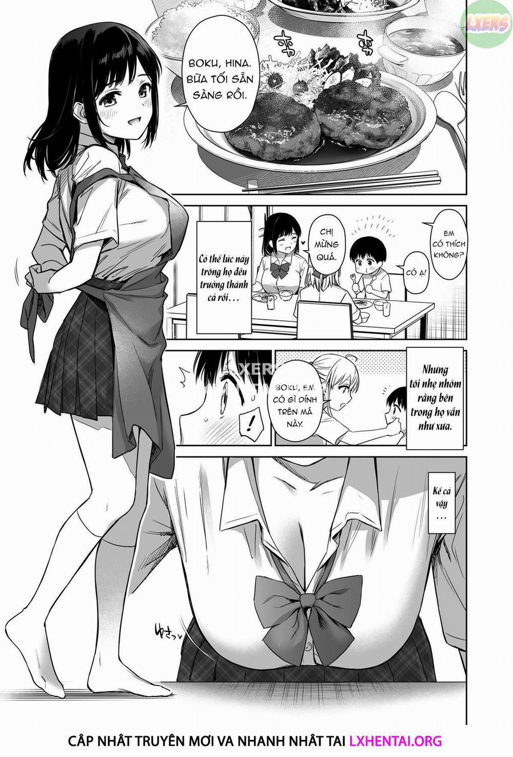 Naisho No Hajimete ~Suunenburi Ni Atta Shinseki No Bijin JK Shimai Ni Ecchi No Tehodoki Sarechaimasu~ Oneshot trang 8