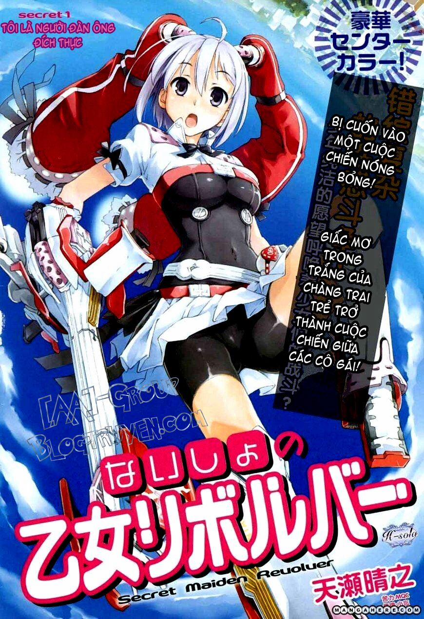 Naisho No Otome Revolver 1 trang 2