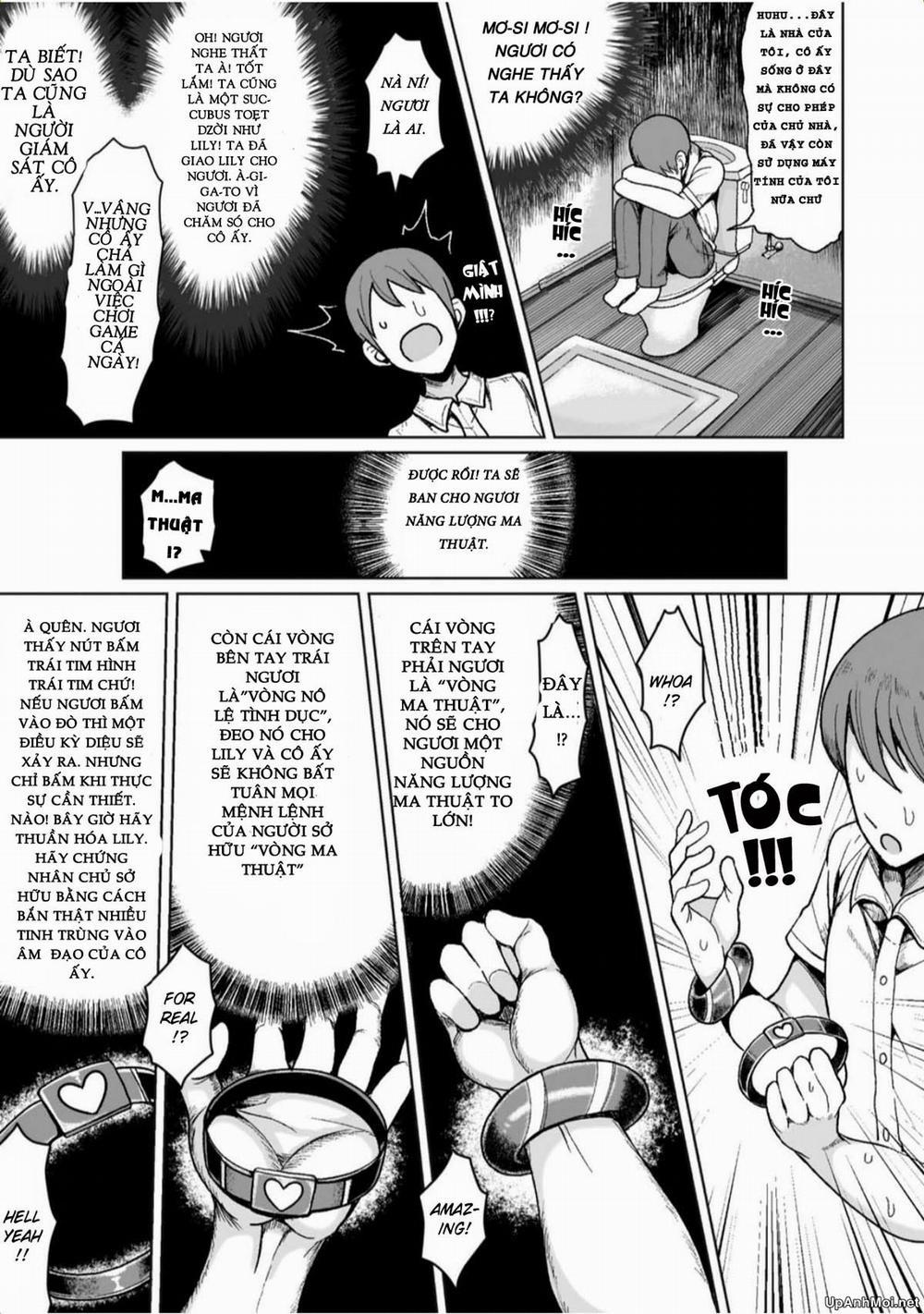 Namaiki Loli Succubus Wo Mahou No Kubiwa De Onahoru Ni Shichae!! Oneshot trang 2