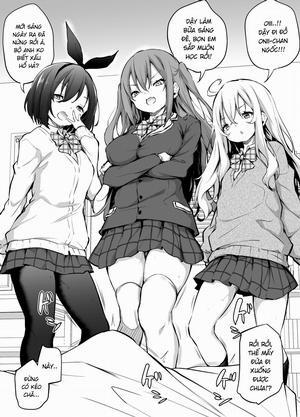 Đọc truyện tranh Namaiki Sanshimai ni Okosareru Asa