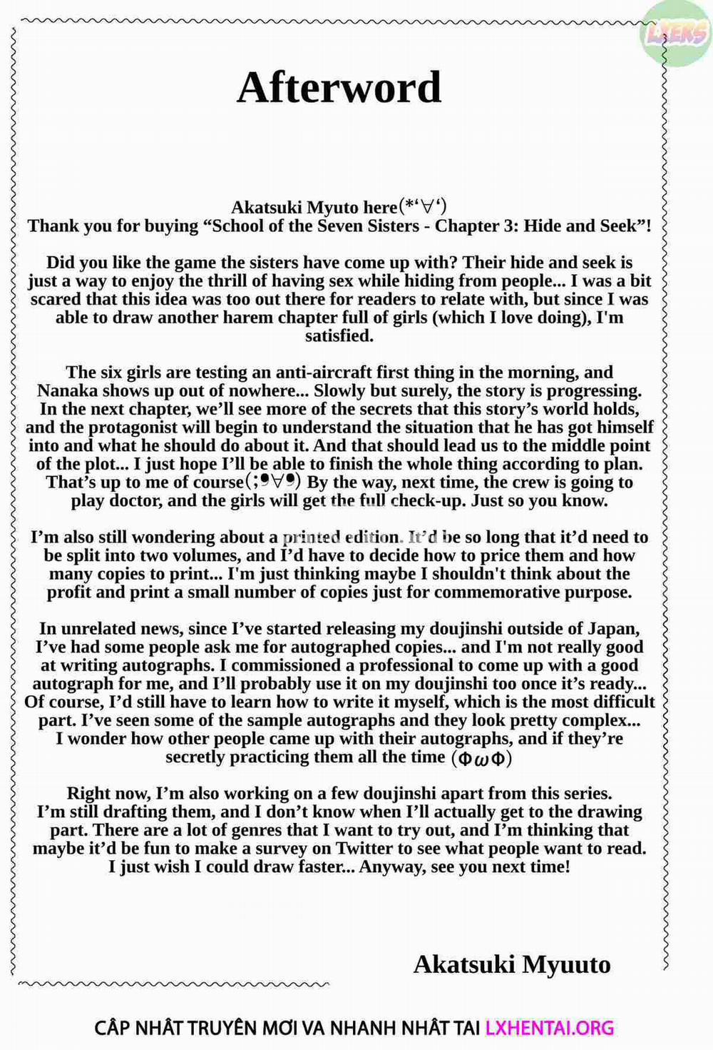 Nanaka no Rakuen ~Inaka no Gakkou de Bishoujo Harem 0 Hide and Seek trang 52