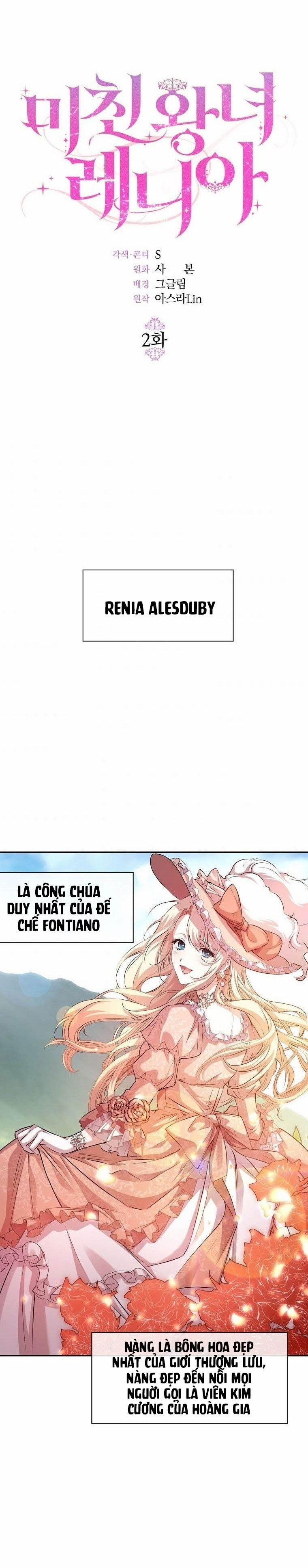 Nàng Công Chúa Điên Reina 2 trang 0