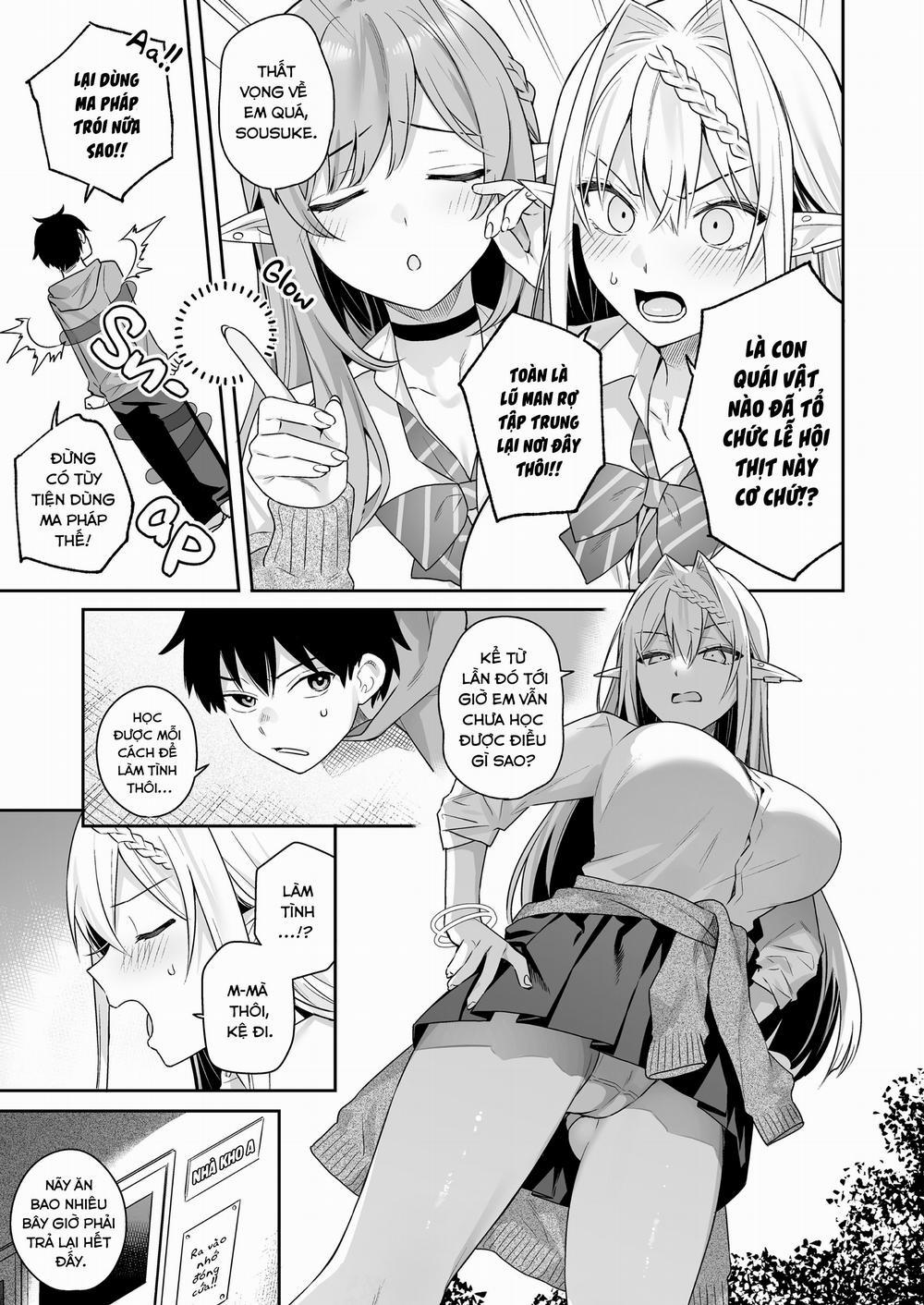 Nàng Elf ăn chay (nhưng lại) thèm thịt! Oneshot trang 42