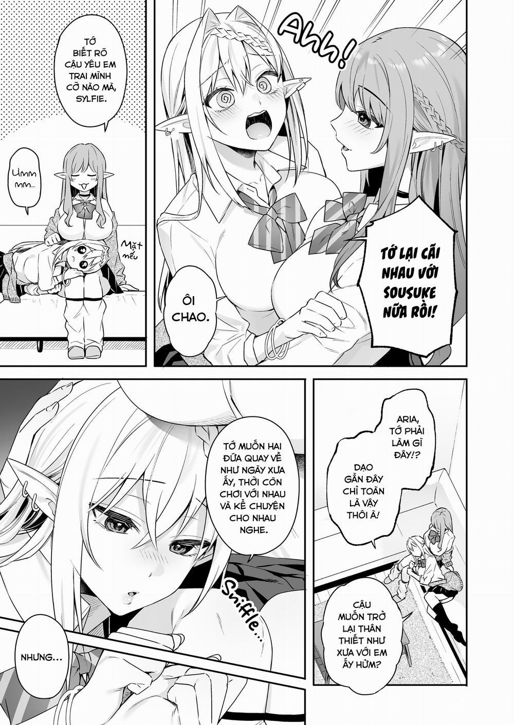 Nàng Elf ăn chay (nhưng lại) thèm thịt! Oneshot trang 8