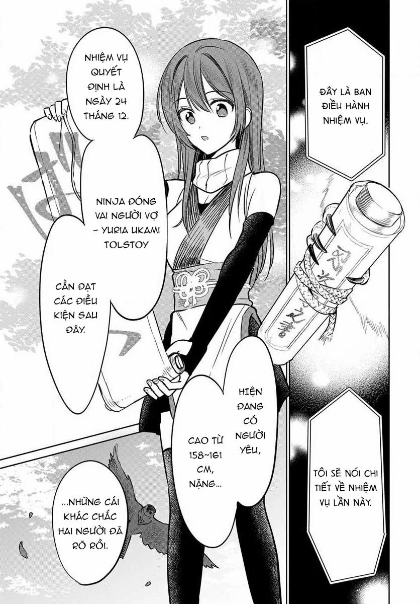 Nàng Ninja Muốn Tận Tâm Cống Hiến 8.1 trang 9