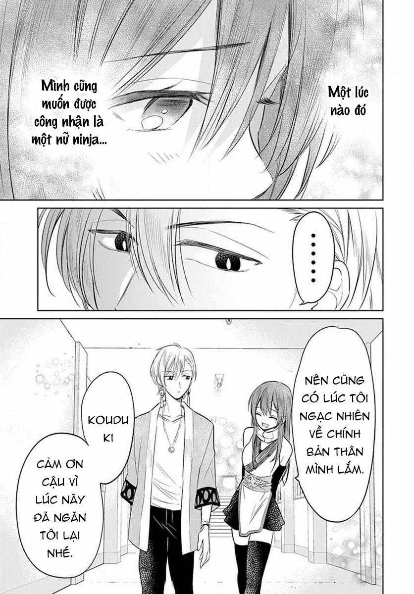 Nàng Ninja Muốn Tận Tâm Cống Hiến 8.2 trang 10