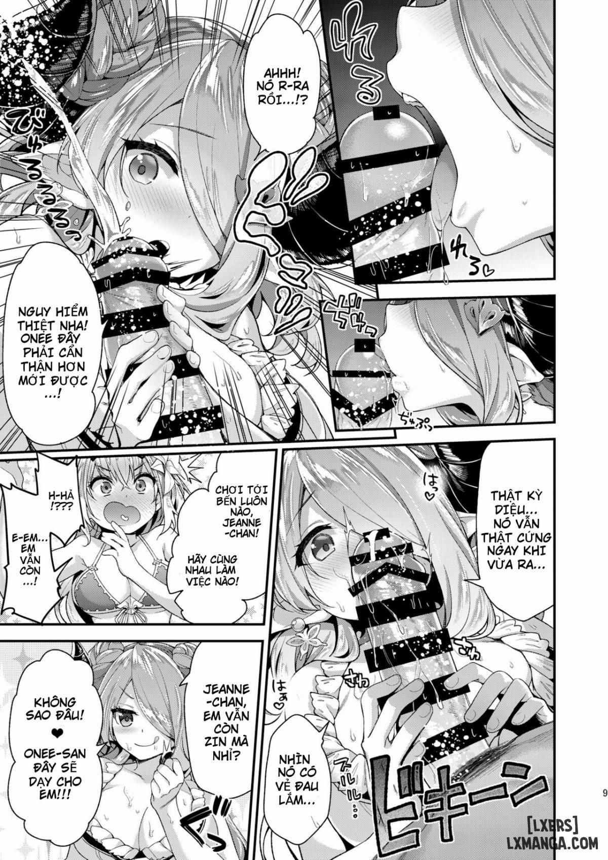 Narmaya & Jeanne to Dokidoki Summer Vacation 1 trang 5