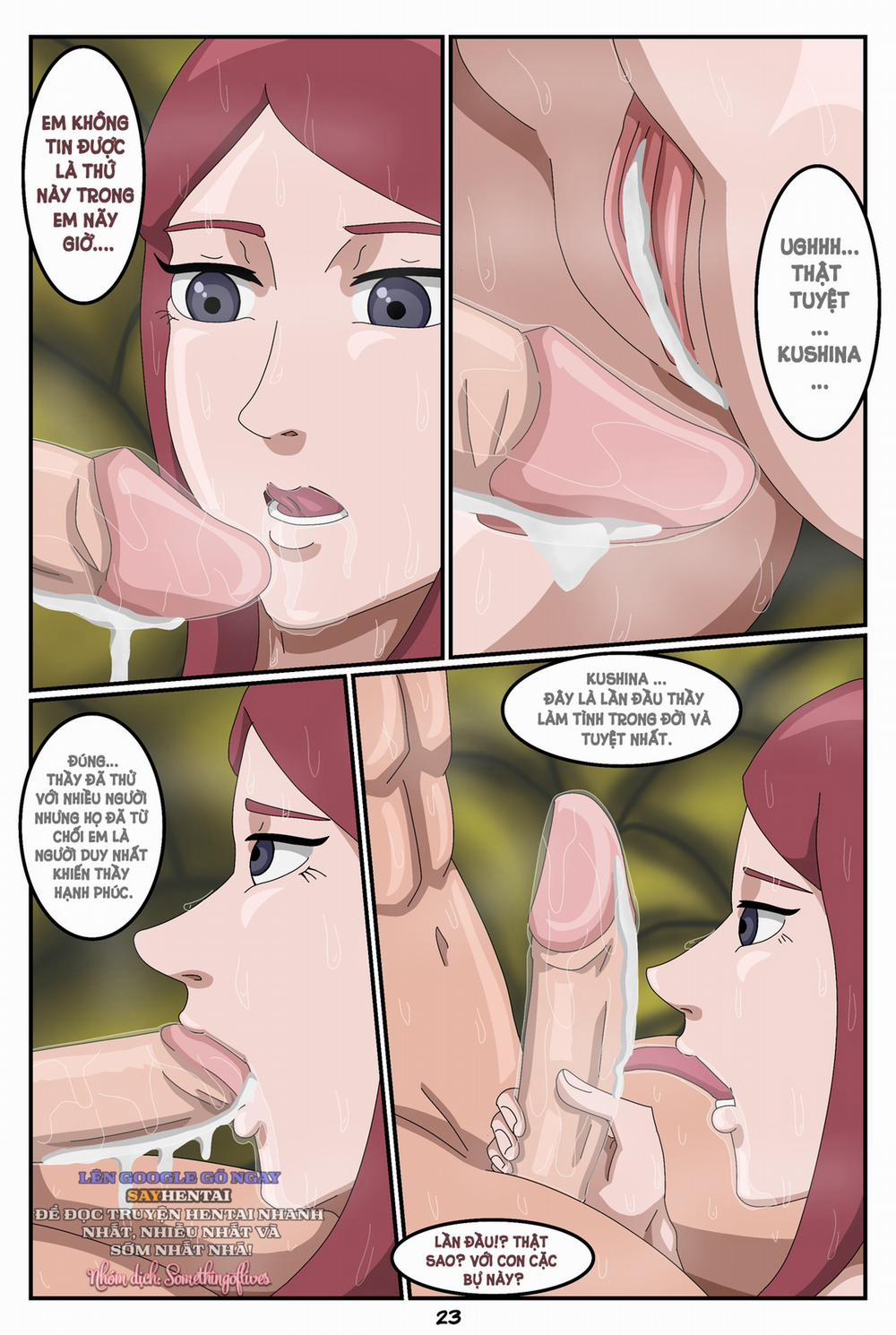 Naruto [Cấm Trẻ Em Đọc] Buổi huấn luyện khó khăn của sensei- 2 trang 6