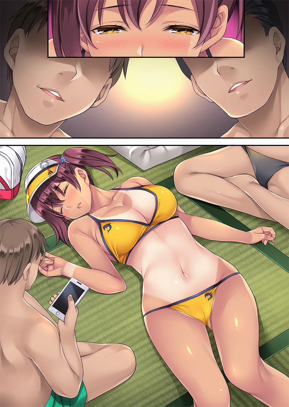 Natsu Gasshuku de Hamerareta Instructor Oneshot 0 Artist CG trang 8