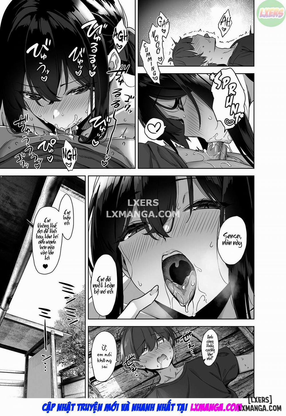 Natsu to Inaka to Yuuwaku shite kuru Dekkai Oshiego Oneshot trang 46